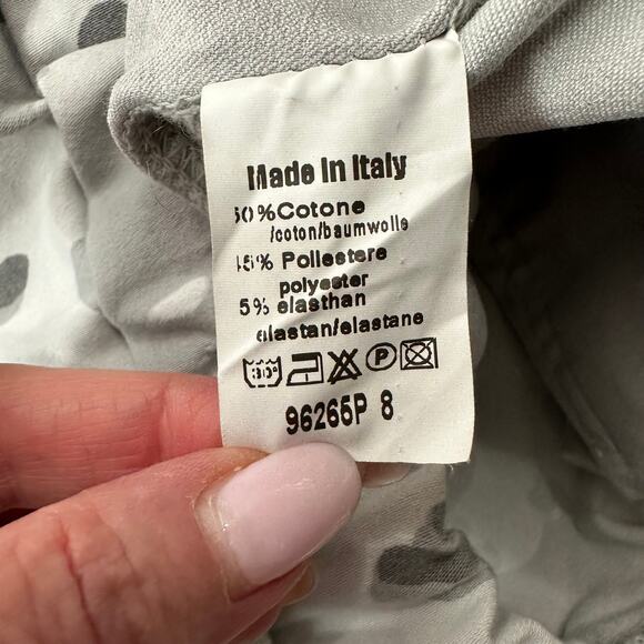 Y2K Brand Bazar Pull on Gray Camo Pants 8 S High Rise Retro Skater Streetwear - Picture 9 of 10